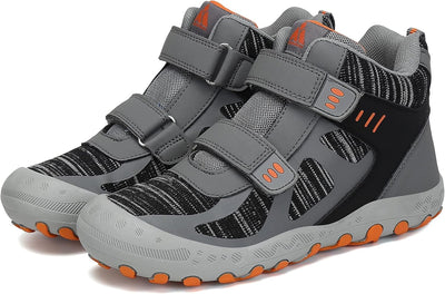 Mishansha Kinder Wanderschuhe rutschfest Leicht Trekking Wanderstiefel für Jungen Mädchen Gr.24-38 2