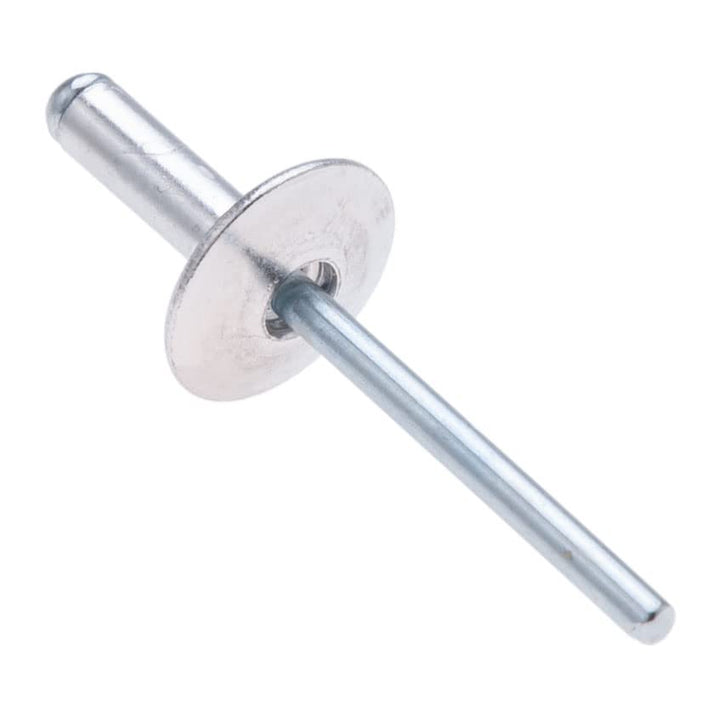 4.8mm x 10mm Legierungsnieten mit grossem Kopf, 250 Pack – Nieten für Metall, Blindniet, Kuppelkopfn
