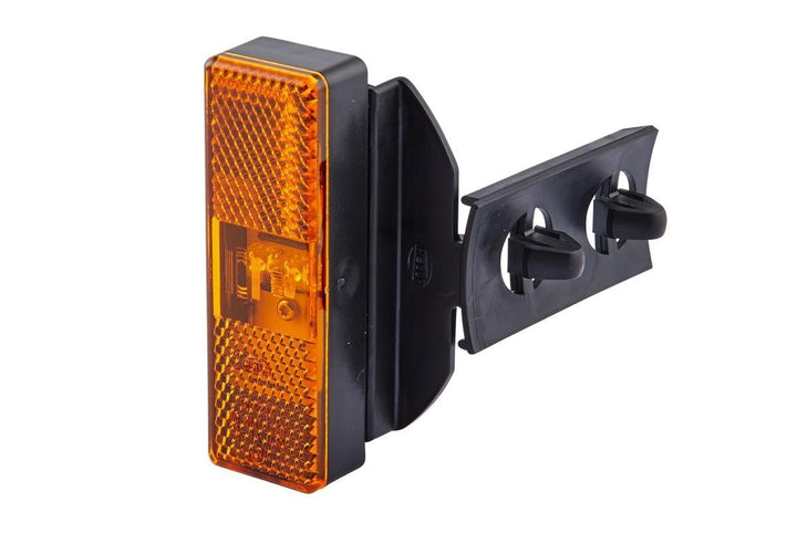 HELLA 2PS 008 643-011 Seitenmarkierungsleuchte - LED - 24V - geclipst/Anbau - Lichtscheibenfarbe: ge