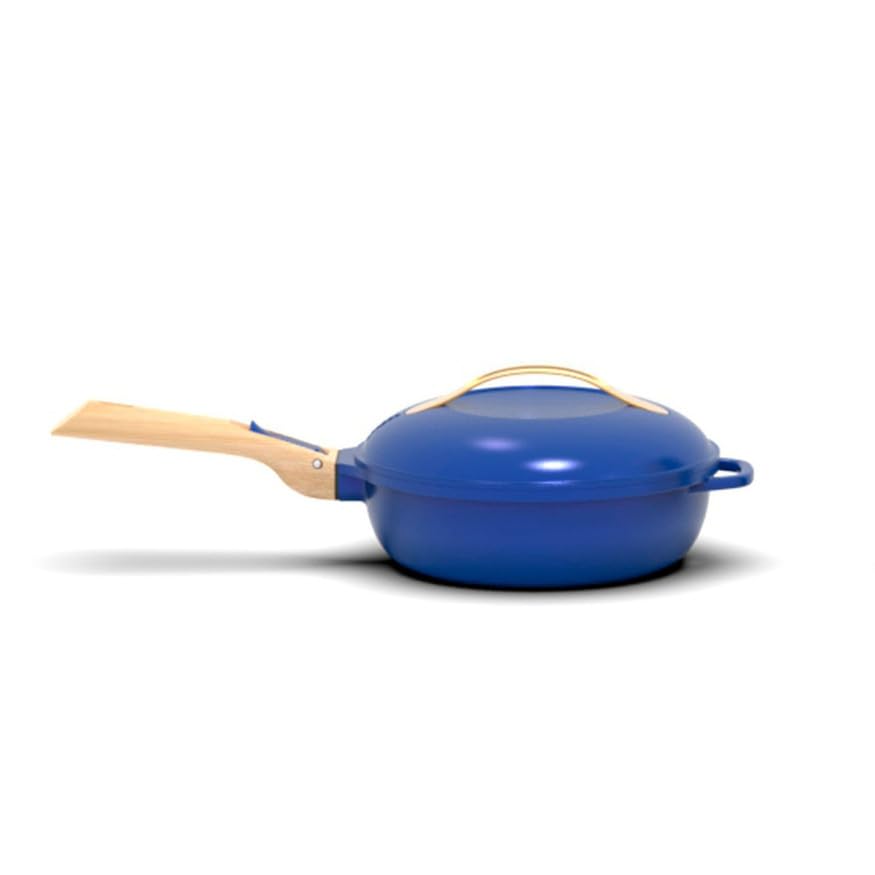 COOKUT - Die fabelhafte 8-in-1-Pfanne – "Kleines Modell 24 cm" – ein einzelnes Werkzeug, das Pfanne,