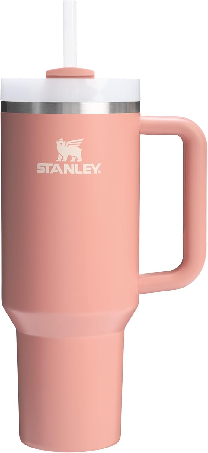 Stanley Quencher H2.0 Flowstate Trinkflasche Mit Strohhalm 1.2L - Thermobecher Kühlt 11 Stunden - 48