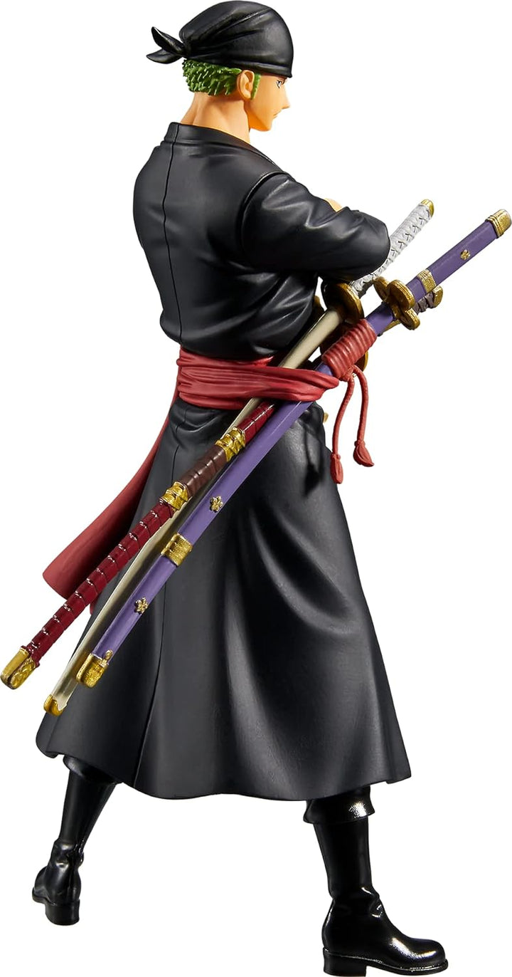 Banpresto DXF The Grandline Series Vol.5 Wanokuni: One Piece - Roronoa Zoro (Ver.A) Statue (17cm) (1