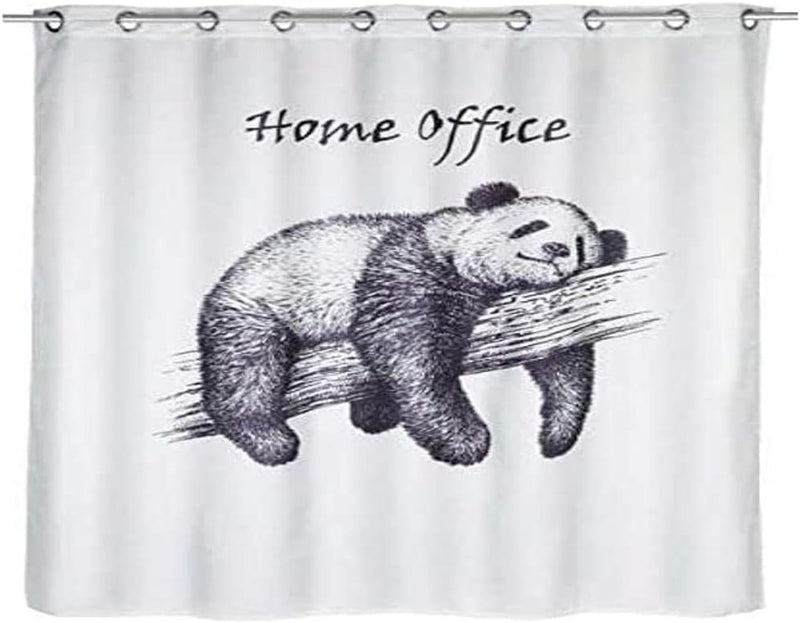 WENKO Anti-Schimmel Duschvorhang Home Office Flex, antibakterieller Textil-Vorhang mit Antischimmel