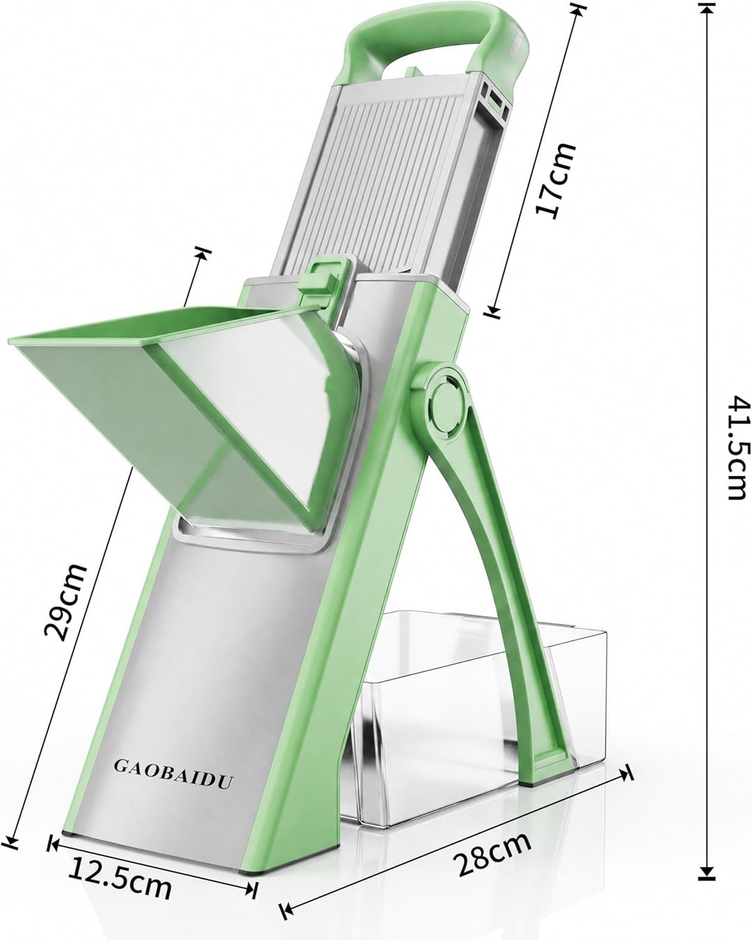 Mandoline Vegetable Slicer Pommesschneider Gurkenhobel，für die Küche, Zerkleinerer, Gemüseschneider