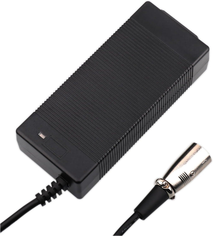 Batterieladegerät Ladegerät Ladekabel 54,6V Netzteil für 48V Batterien mit 3pin XLR-Stecker für E-Bi