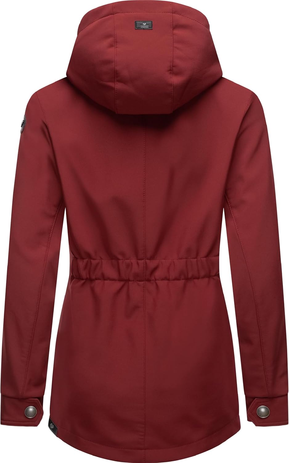 Ragwear Damen Übergangsjacke Funktionsjacke Softshelljacke wasserabweisend mit Kapuze Monadde Softsh