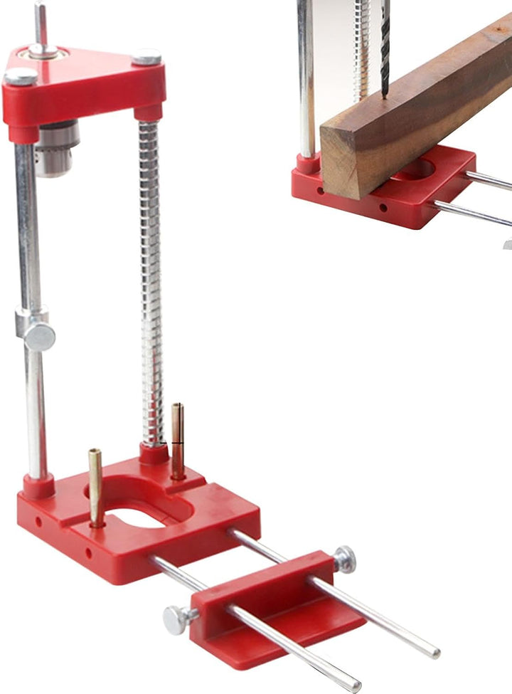 Woodworking Punch Locator, Adjustable Hole Drill Guide, Carpentry Drilling Locator, Hole Drill Guide