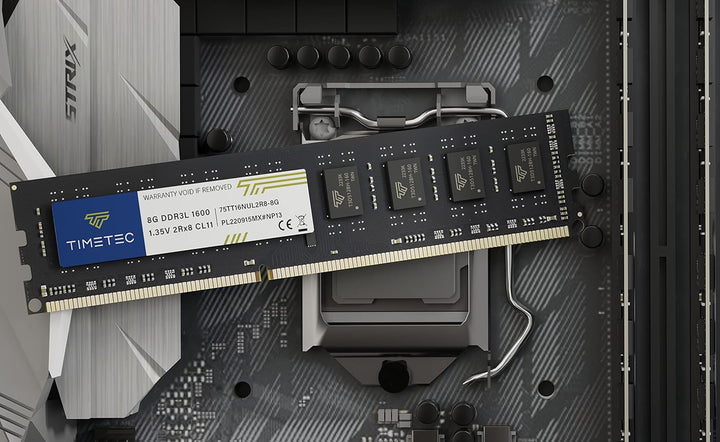 Timetec 8 GB DDR3L / DDR3L-1600 PC3L-12800 / PC3-12800 (PC3-12800U) Nicht-ECC ungepuffert 1,35 V / 1