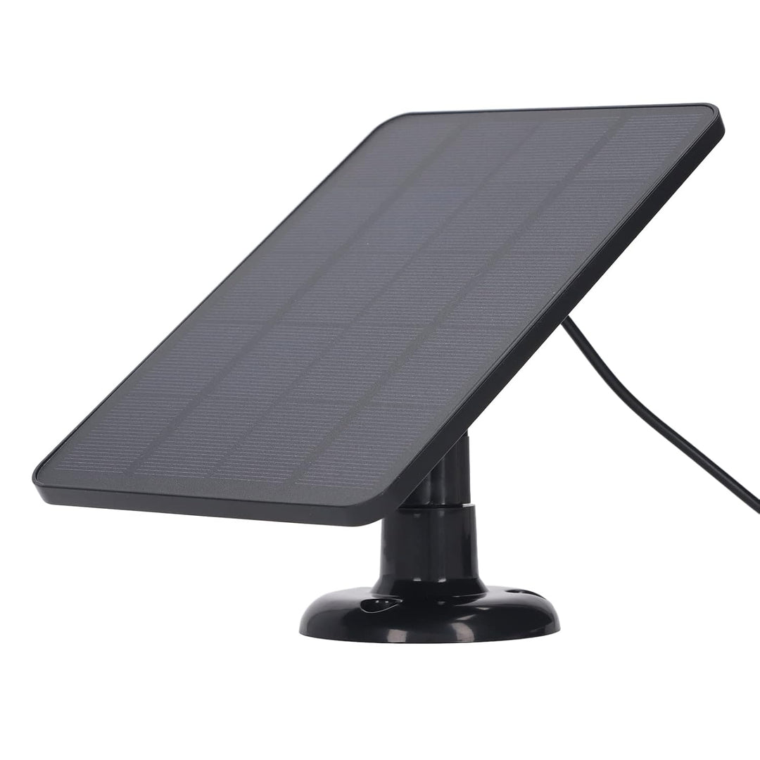 10-W-Solarpanel-Ladegerät, Micro-USB-Kamera, Lädt Solarpanel auf, Geringer Stromverbrauch, Sicherhei