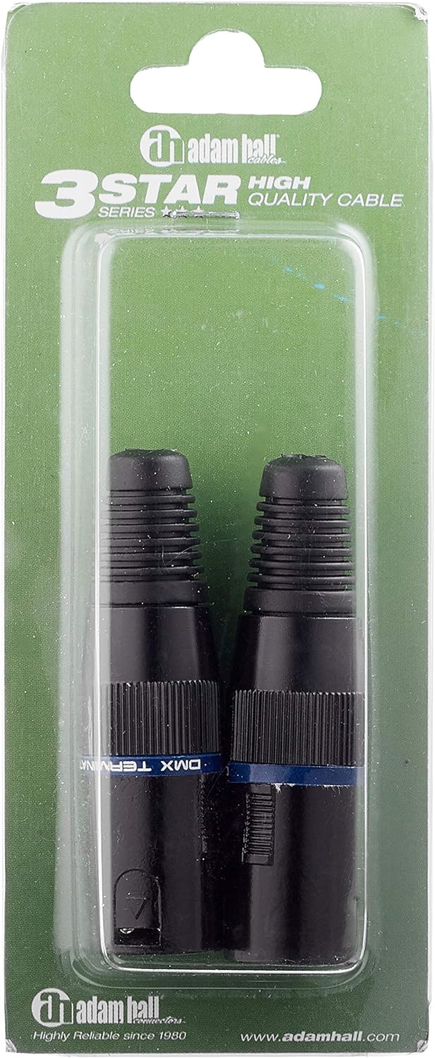 Cameo CONTROL 54-54-Kanal DMX-Controller & Adam Hall K3DMXT3 Terminator 3 pol 120 Ohm, 2 Stück Bundl
