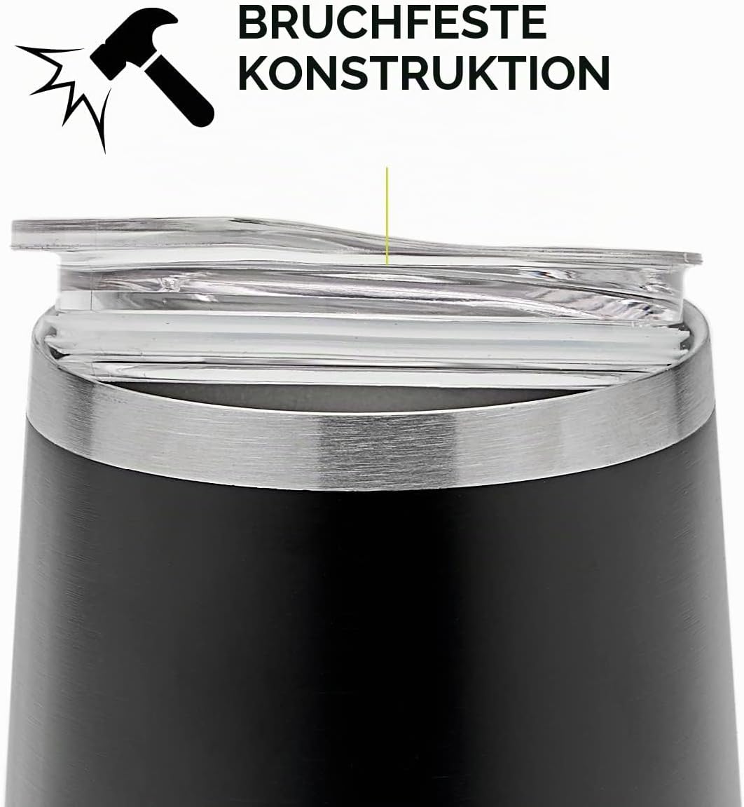 balibetov - Neu - Modernes Yerba Mate Gourd Set (Mate Tasse) - Doppelwandiger 18/8 Edelstahl Enthält