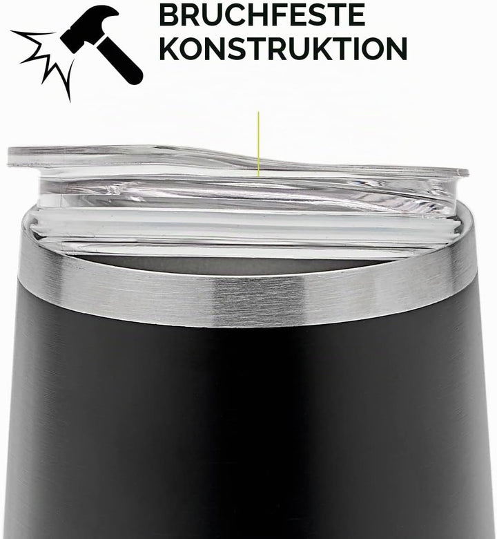 balibetov - Neu - Modernes Yerba Mate Gourd Set (Mate Tasse) - Doppelwandiger 18/8 Edelstahl Enthält
