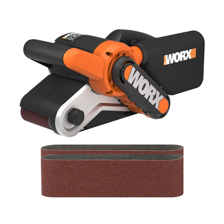 WORX WX661.1 Bandschleifer 950W - mit Staubsauger-Adapter - ergonomisches design