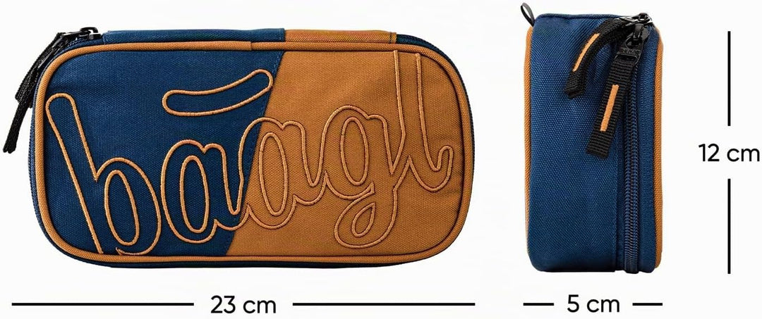 Baagl Federmäppchen für Mädchen - Schulmäppchen für Schreibwaren - Schulsachen Federtasche, Jungen F