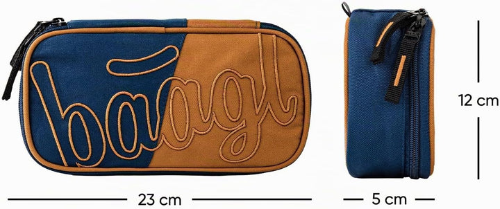 Baagl Federmäppchen für Mädchen - Schulmäppchen für Schreibwaren - Schulsachen Federtasche, Jungen F