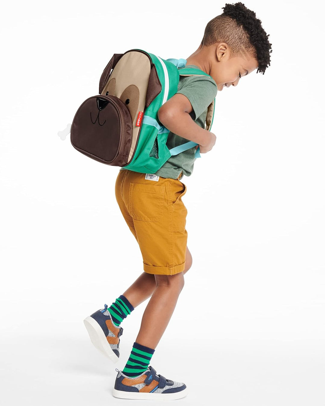 Skip Hop Kleinkind-Rucksack, Zoo-Vorschule, Alter 3–4 Jahre, Biene Rucksack für kleine Kinder Mops,