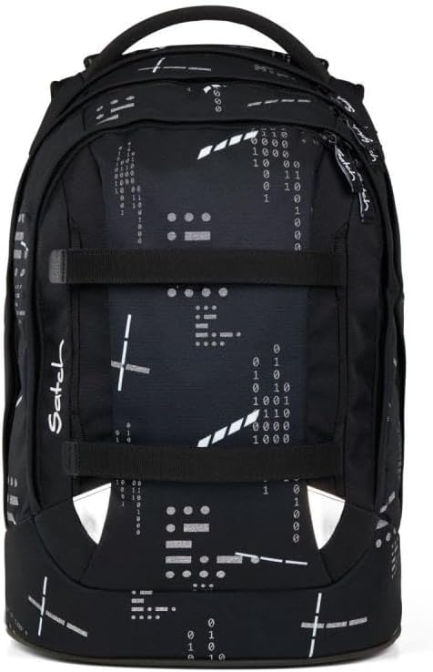 Satch Pack Schulrucksack Set 3tlg. inkl. Schlamperbox und Sportbeutel (Ninja Matrix), Ninja Matrix