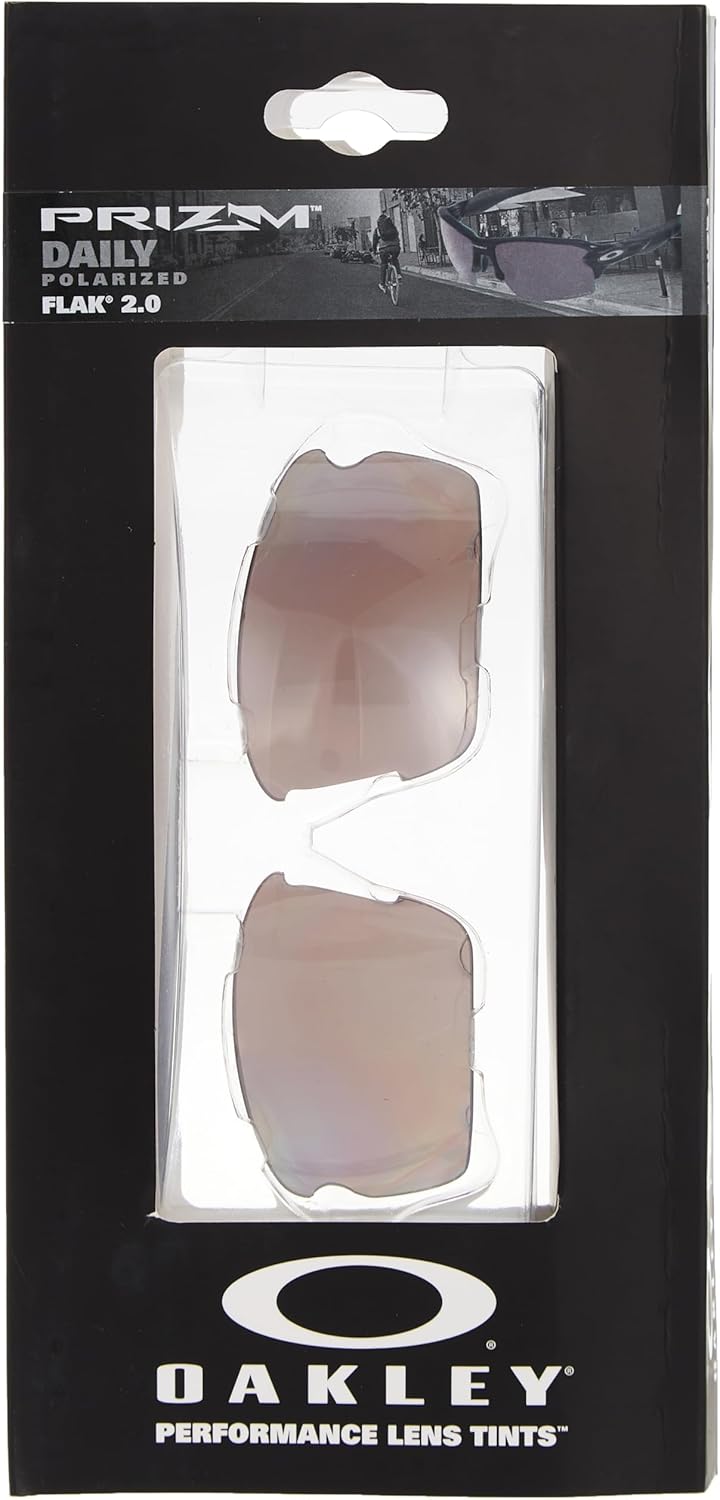 Oakley Unisex RL-Flak-2.0-2 Ersatzsonnenbrillengläser, Grau, Einheitsgrösse