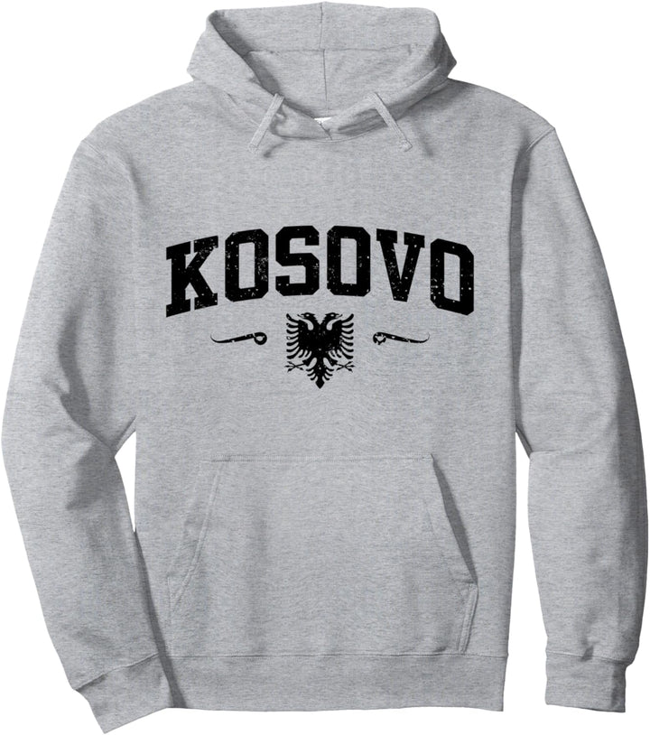 Kosovo Original mit Doppeladler Pullover Hoodie