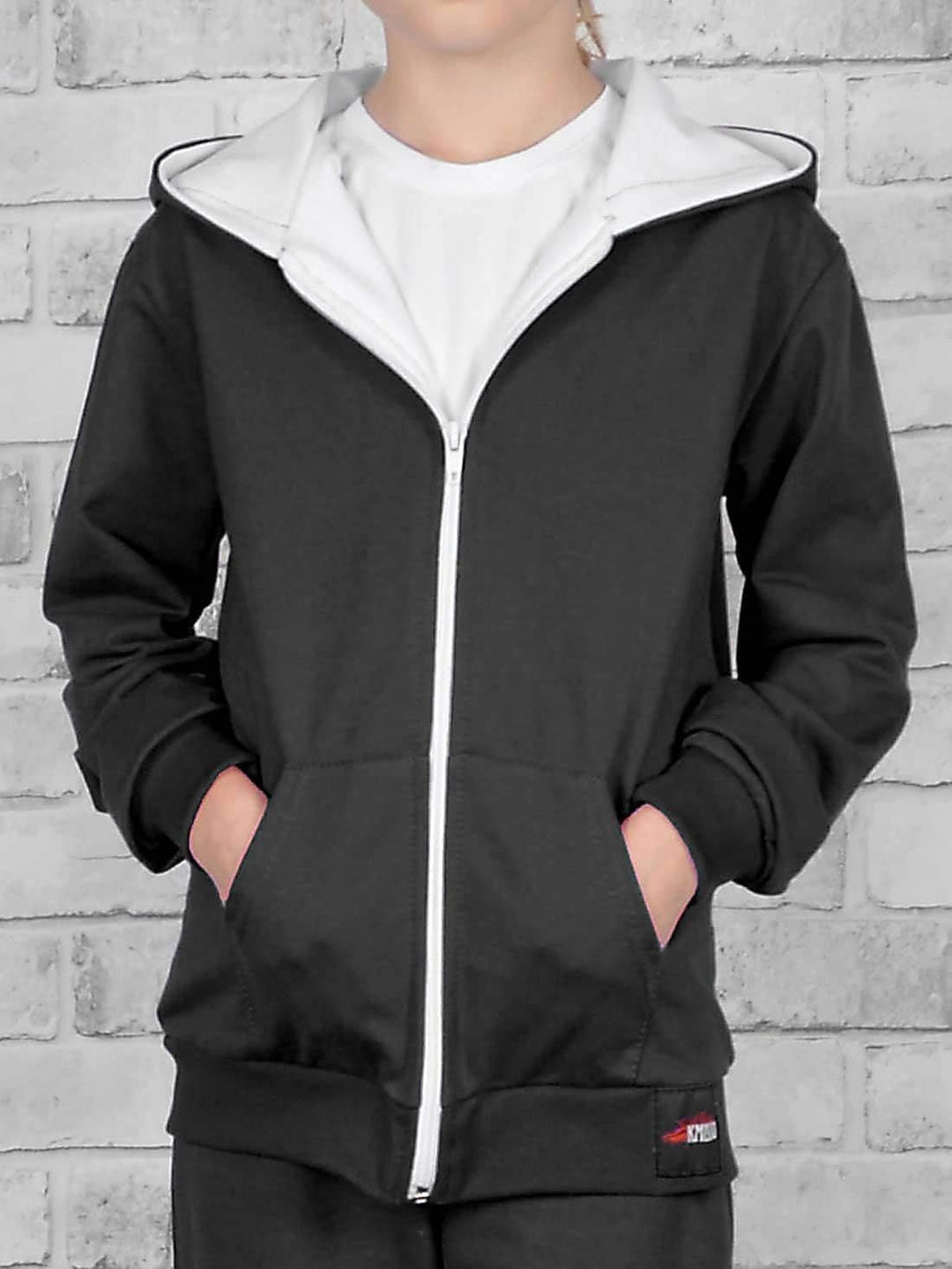 KMISSO Mädchen Sweatjacke mit Kapuze Kinder Hoodie Jacke – Reissverschluss, Baumwolle, Freizeithose