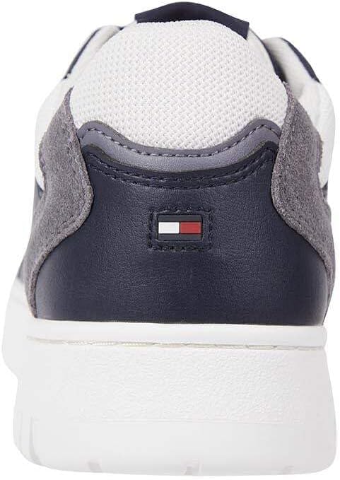 Tommy Hilfiger Herren Cupsole Sneaker TH Basket Core Rwb Schuhe 40 EU Desert Sky, 40 EU Desert Sky