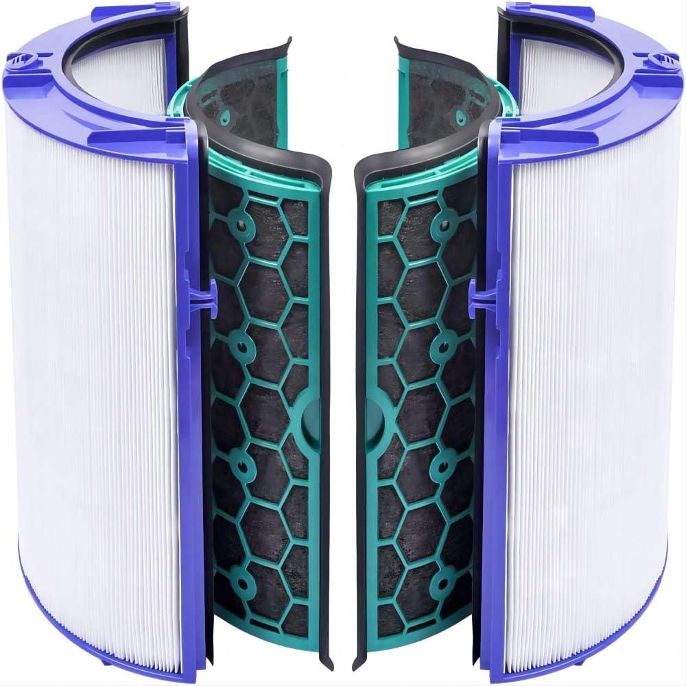 KEEPOW Filter für Dyson Pure Cool TP04 HP04 DP04 Luftreiniger Ersatzfilter Zubehör, Luftfilter für D