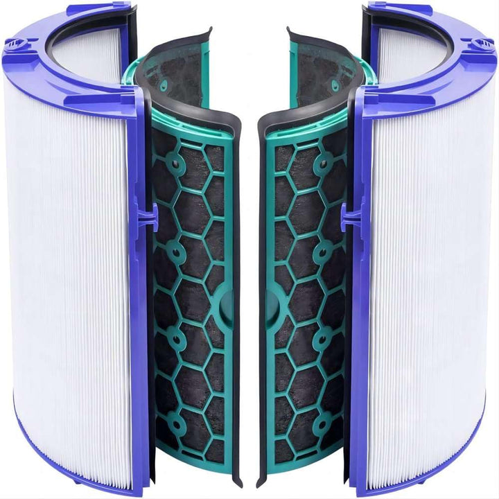KEEPOW Filter für Dyson Pure Cool TP04 HP04 DP04 Luftreiniger Ersatzfilter Zubehör, Luftfilter für D