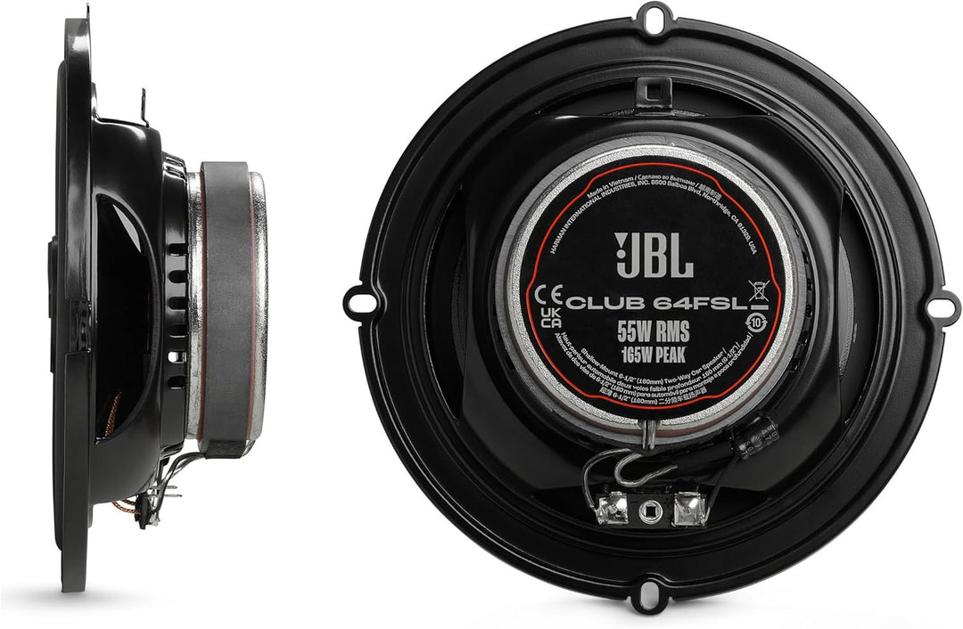 JBL Club Gen3 64FSL 6.5'' (16cm) Lautsprechersatz Koaxial Flach
