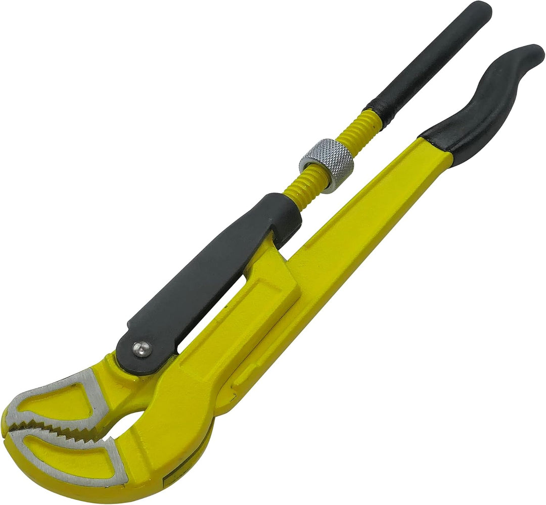 AERZETIX - C51132 - Rohrzange 1'' bei 45° 325mm - rohrzange klempner - klempner werkzeug - DIN 5234