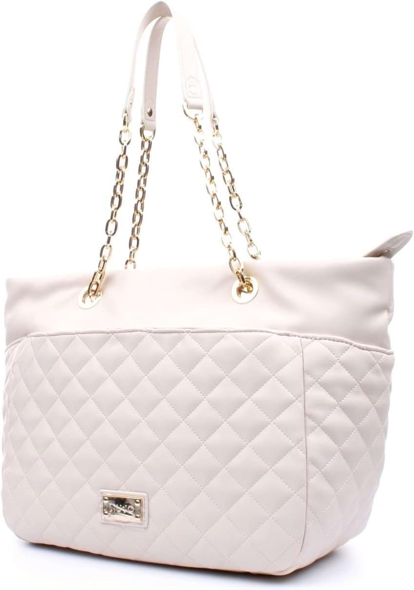 LIU JO, Damen Handtaschen, Shopper, Schultertaschen, Tote-Bag, 40 x 27 x 20 cm (B x H x T) Beige, Be