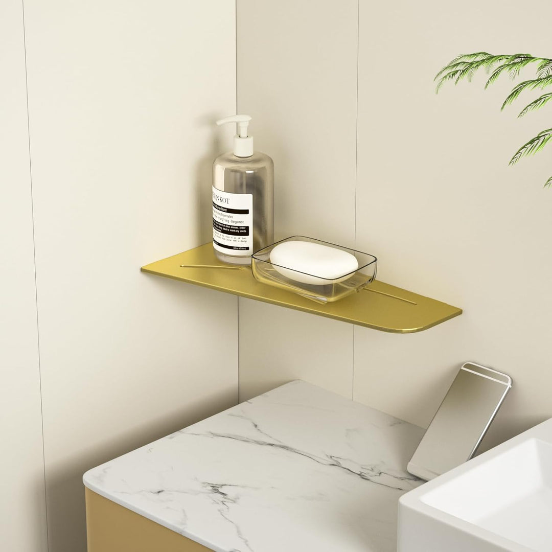 Eck Duschregal mit 3 mm Stärke,Duschablage Ohne Bohren Eckregal Dusche, SUS304 Edelstahl Badezimmer