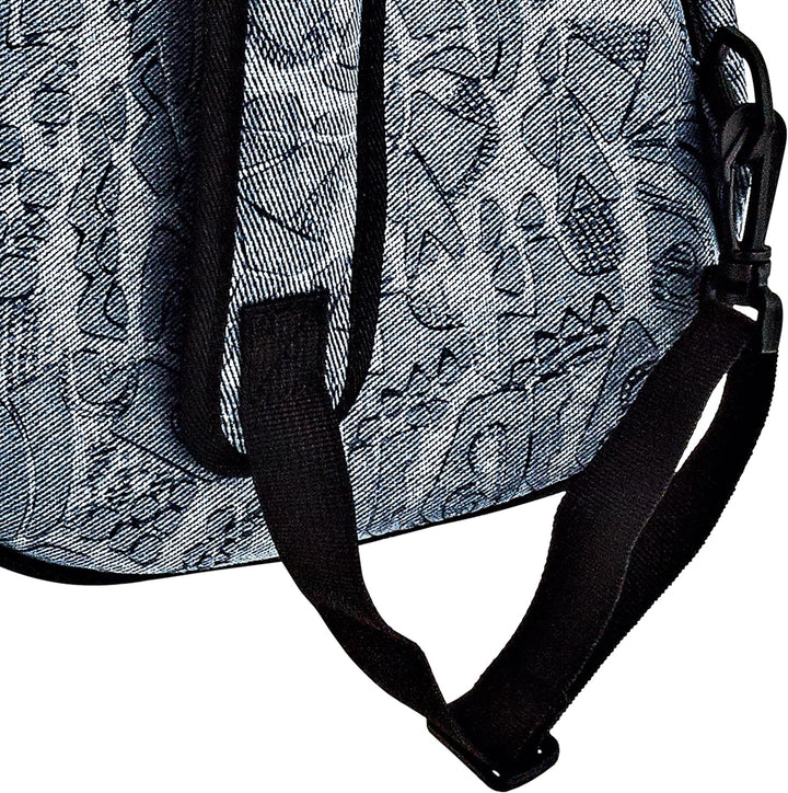 ORTEGA Gigbag für Konzert Ukulelen - Denim Look Blue (OUB-CC-BLJ)