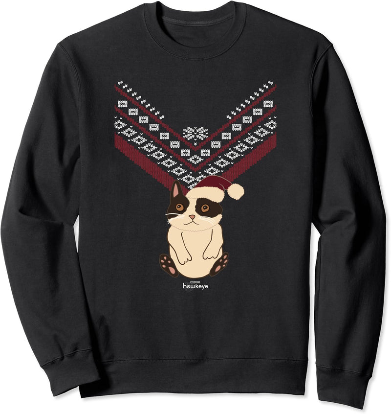 Marvel Hawkeye Weihnachten Cat Ugly Sweater Sweatshirt