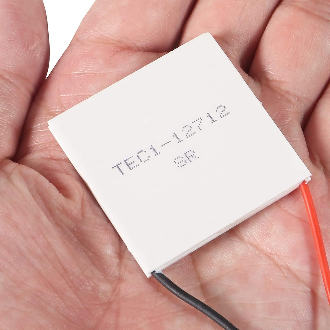 TEC Thermoelektrischer Kühlkörper-Kühler, Peltier-Modul, 40 x 40 mm, 3 Stück Weiss TEC1-12712 TEC1-1