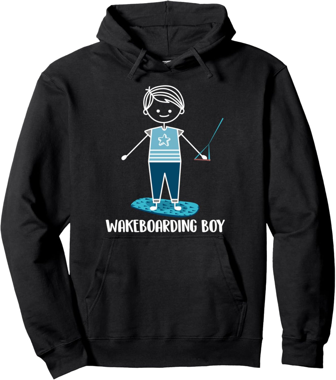 Wakeboarding Wakeboard - Wakeboarden Wakeboarder Pullover Hoodie