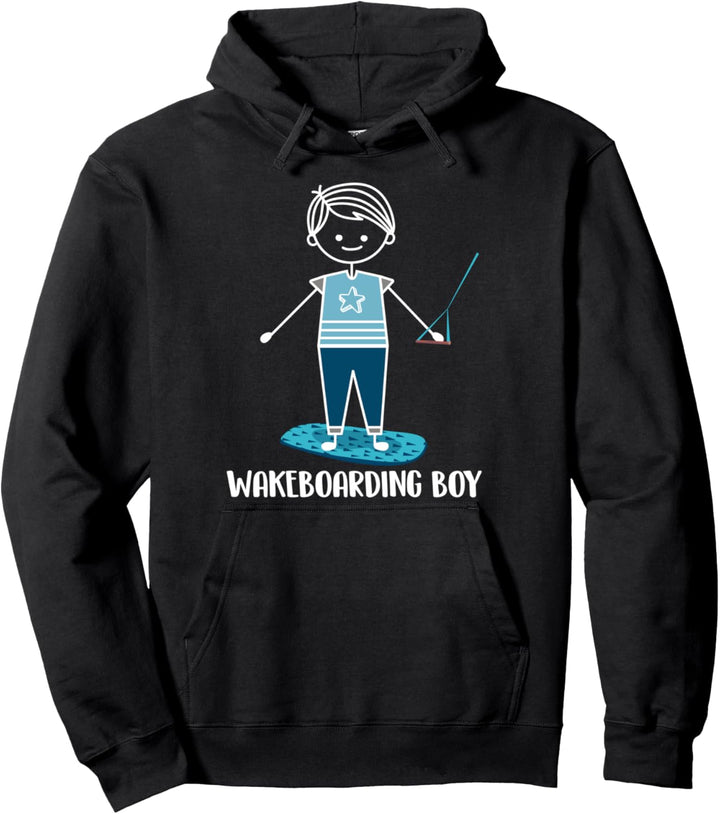 Wakeboarding Wakeboard - Wakeboarden Wakeboarder Pullover Hoodie