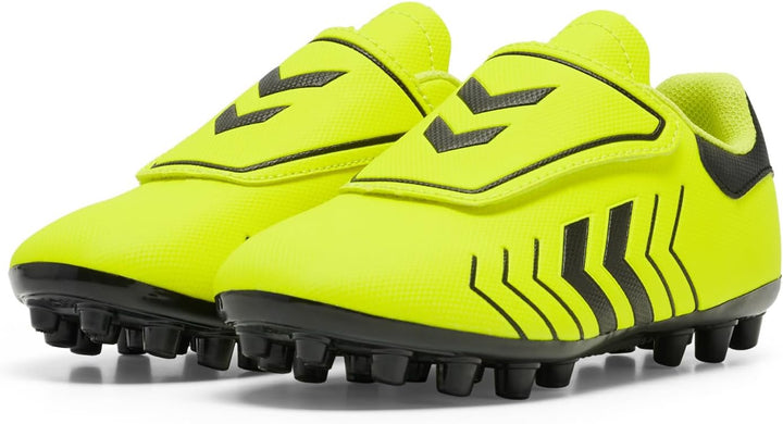 hummel Unisex Kinder Hattrick M.g. Jr Football Shoe 28 EU Safety Yellow, 28 EU Safety Yellow