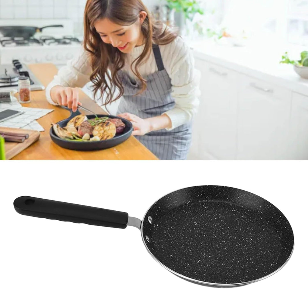 Tissting Crepe Pfanne, 20cm Antihaftpfanne pan Pfannkuchen Runde Omelette Pfanne Sandwichmaker Grill