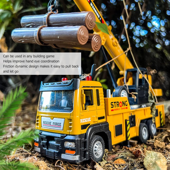 Kinder-Kran-LKW, Legierung, Legierung, Reibung, Dynamisches Design, Kinder-Kran-LKW, Pädagogisches B