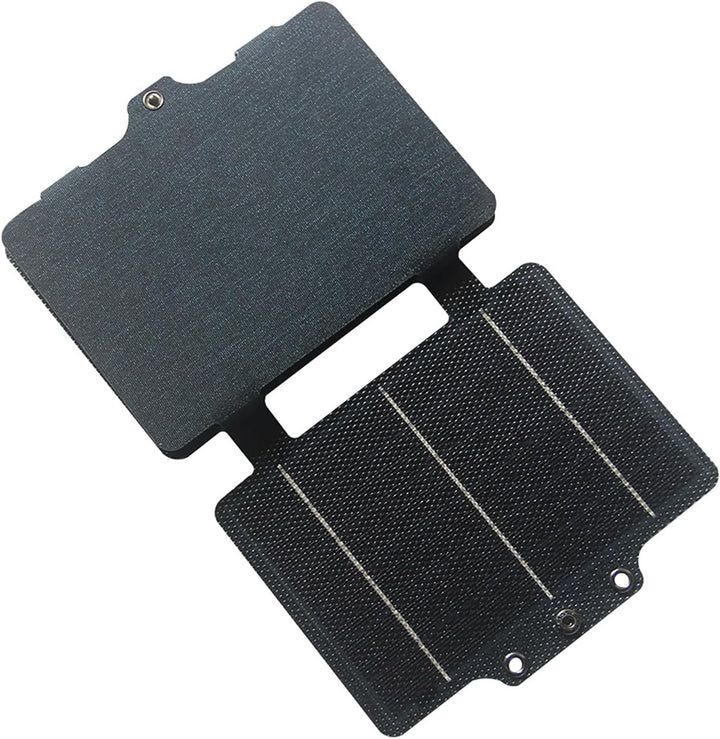 14W Faltbares Solarpanel, IPX6 Wasserfest ETFE, USB-A/Type-C 22% Effizienz, Kompatibel mit Telefon/S