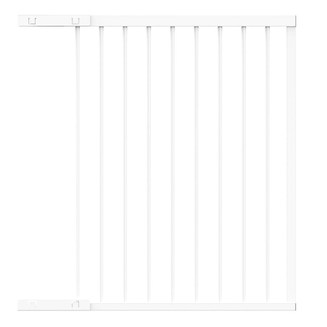 Geuther Verlängerung Türschutzgitter Easylock Plus I Weiss, 64 cm Metall I stabile Erweiterung für T