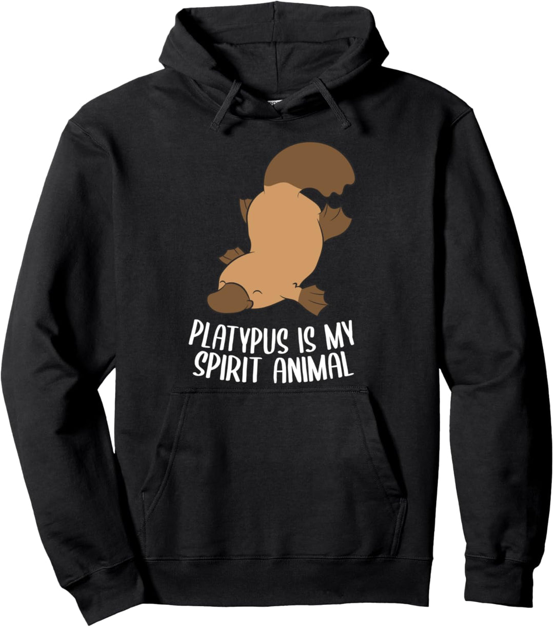Platypus ist mein Geist Tier lustiges Schnabeltier Pullover Hoodie