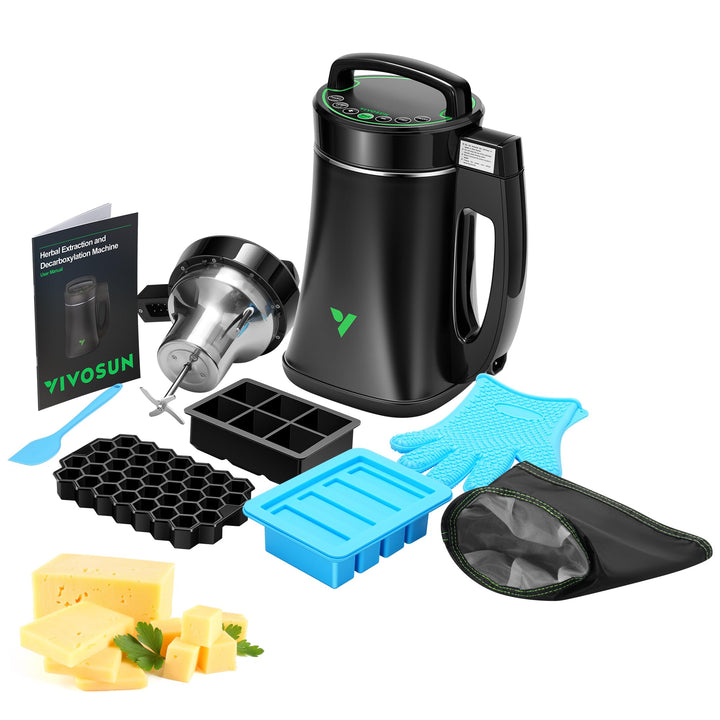VIVOSUN Kräuter-Decarboxylierungs- und Infusionsmaschine, botanischer Extraktor und Infuser zur Hers