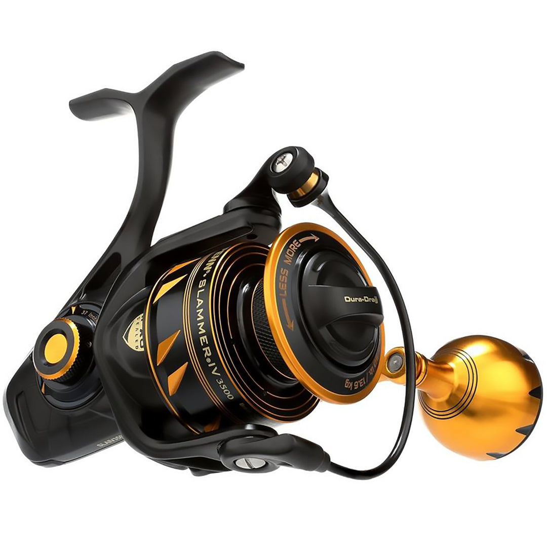 PENN Slammer IV Salzwasser-Spinnrolle – Vollmetall-, Hochleistungs-Spinn-, Jigging- oder Köderrolle