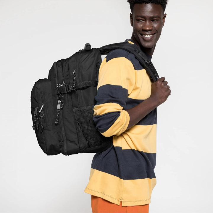 EASTPAK Tutor Rucksack, Schwarz (Schwarz) & Cory Rucksack Regenschutz, Schwarz (Black)