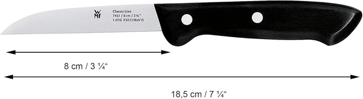 WMF Messerblock mit Messerset 6-teilig CLASSIC LINE 5 Messer, 1 Block aus, Single
