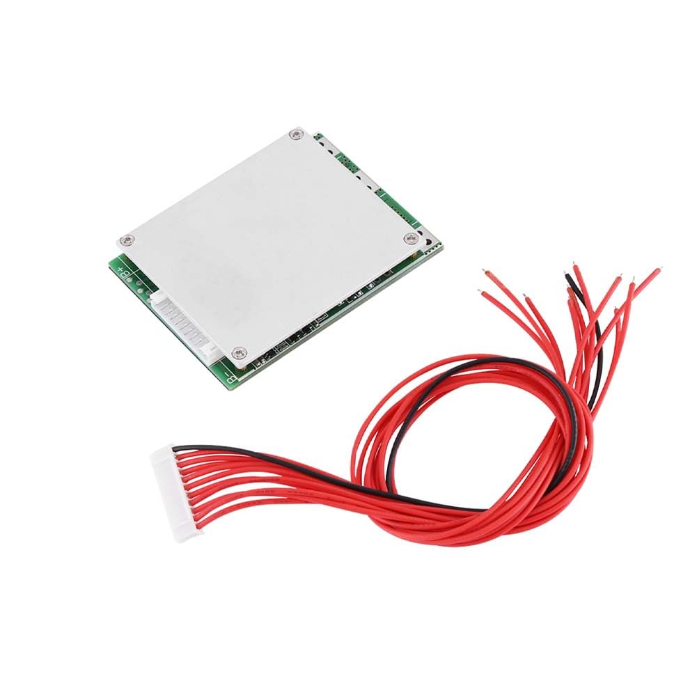 BMS PCB Batterie Schutzbrett mit Ausgleichfunktion, BMS 10S 36V 35A Lithium Battery Charger Überladu