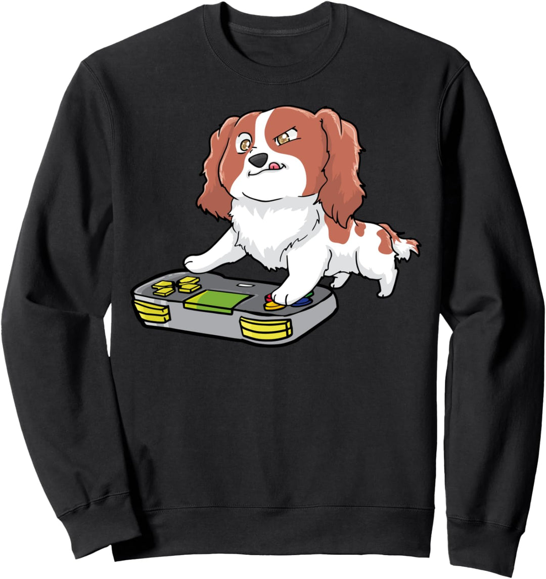 Cavalier King Charles Anime Gaming Gamer Kawaii Sweatshirt