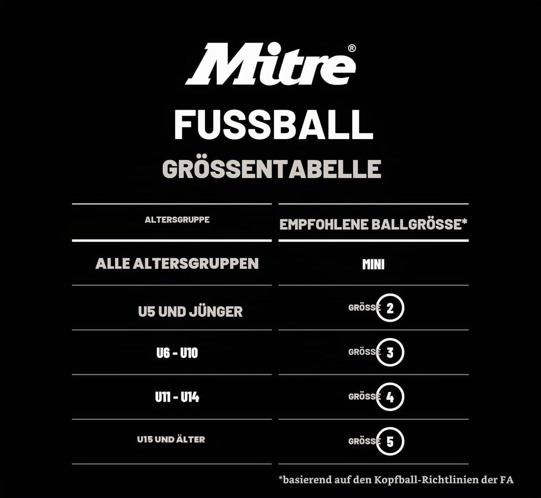 Mitre Impel Fussball Gelb/Orangerot/Schwarz 4 Impel ohne Ballpumpe, Gelb/Orangerot/Schwarz 4 Impel o