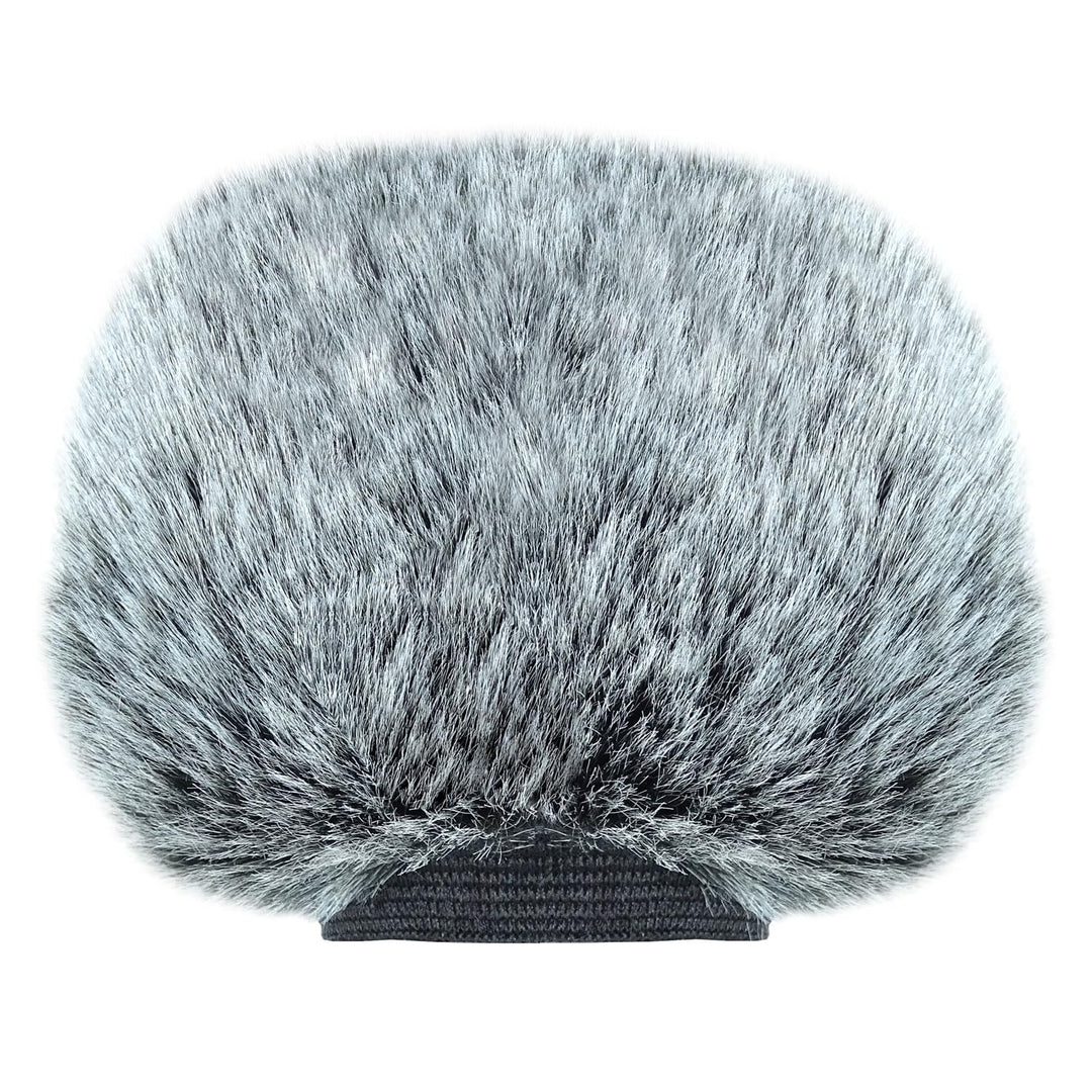 keepdrum Fell-Windschutz WS-BK Windshield für Zoom H2n,H4n,H5,H6 Digital Rekoder und Stereo Videomic
